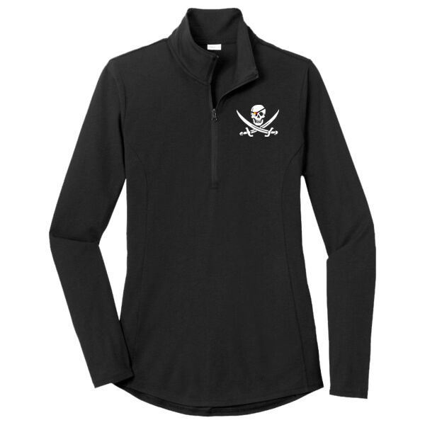 Women's Triblend Wicking 1/4-Zip Pullover Thumbnail