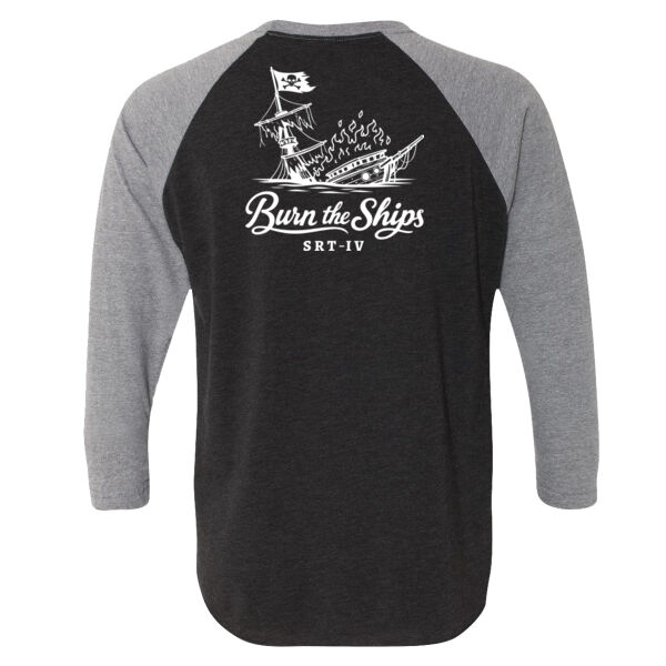 Burn the Ships Baseball Tee V2 Thumbnail