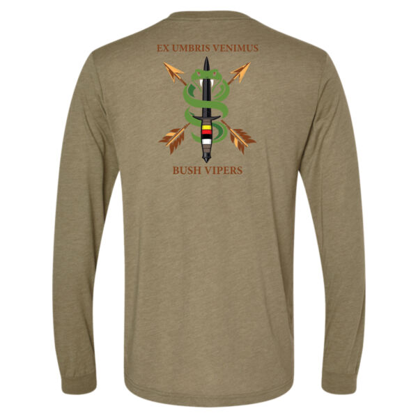 Bush Vipers V2 LS Triblend Tee - Unisex Thumbnail